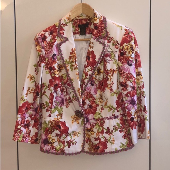 Grace Elements Jackets & Blazers - Grace Elements Floral Blazer